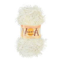 Пряжа VISANTIA " TRAFKA" 100% полиэстер 5 * 100 г 150 м №0065 св. желтый. Цена за упаковку 5 шт — фото 1