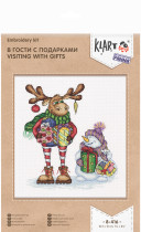 " Klart" набор для вышивания 8- 416 " В гости с подарками"  — фото 2