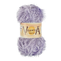 Пряжа VISANTIA " TRAFKA" 100% полиэстер 5 * 100 г 150 м №0069 св. сиреневый. Цена за упаковку 5 шт — фото 1