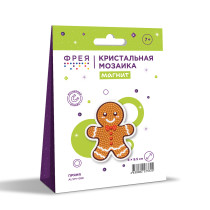 Кристальная ( алмазная) мозаика  " ФРЕЯ" ALVM- 089 магнит " Пряня" 8 х 9. 5 см — фото 2