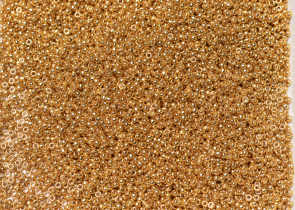 Бисер Япония MIYUKI Seed Beads 15/0 5г 1054 оцинкованное золото — фото 4