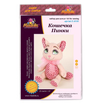 Набор для шитья " Miadolla" C- 0181 Кошечка Пинки — фото 1