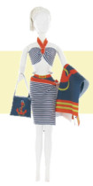 Набор для шитья " DressYourDoll" Одежда для кукол №2 S210- 0102 Nancy Marine — фото 1