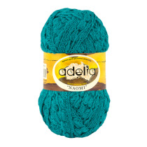 Пряжа ADELIA " NAOMI" 100% акрил 5 * 100 г 24 м №12 бирюзовый. Цена за упаковку 5 шт — фото 1