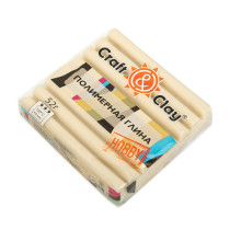 Craft & Clay полимерная глина для лепки кукол CCH кашемир 52 г 1703 ваниль — фото 2